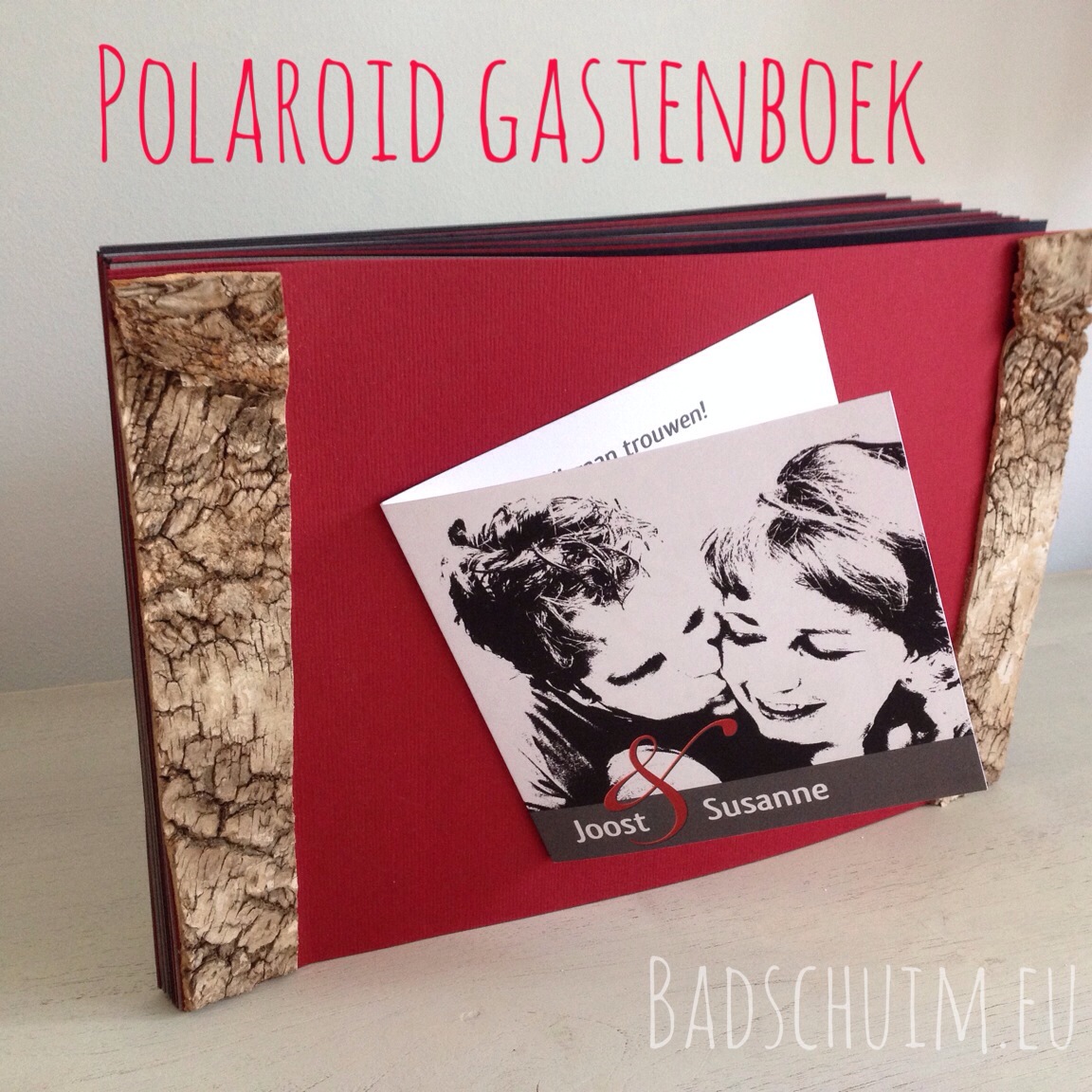 Polaroid Gastenboek I diy voor een bruiloft of feest I Creatief lifestyle blog badschuim