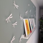 Libellen als wanddecoratie van Umbra I Creatief Lifestyleblog Badschuim