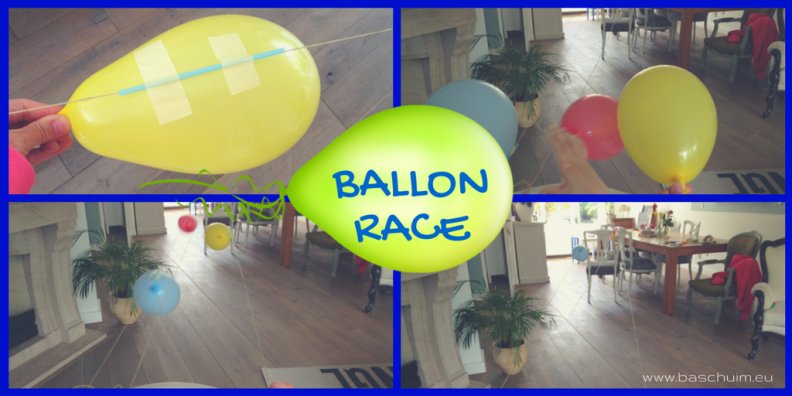 Ballon race I Creatief Lifestyle blog Badschuim