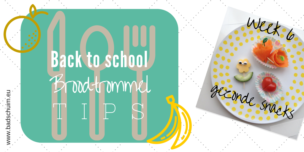 broodtrommel tips wk 6 - gezonde snacks I gemaakt door het creatief lifestyle blog Badschuim
