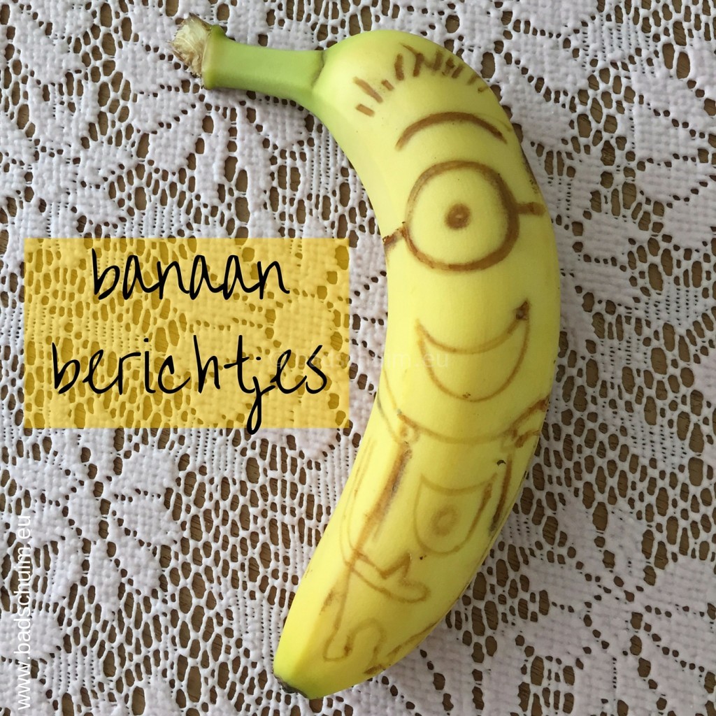 - broodtrommel tips wk 7 - banaan berichtjes 01 I gemaakt door het creatief lifestyle blog Badschuim