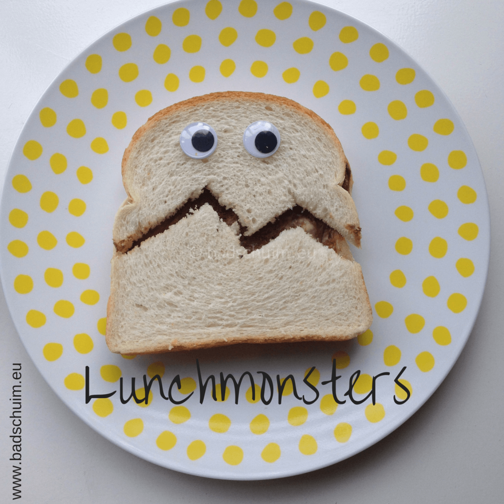 Broodtrommel tips wk 1 - lunchmonsters met bento prikkers I gemaakt door het creatief lifestyle blog Badschuim