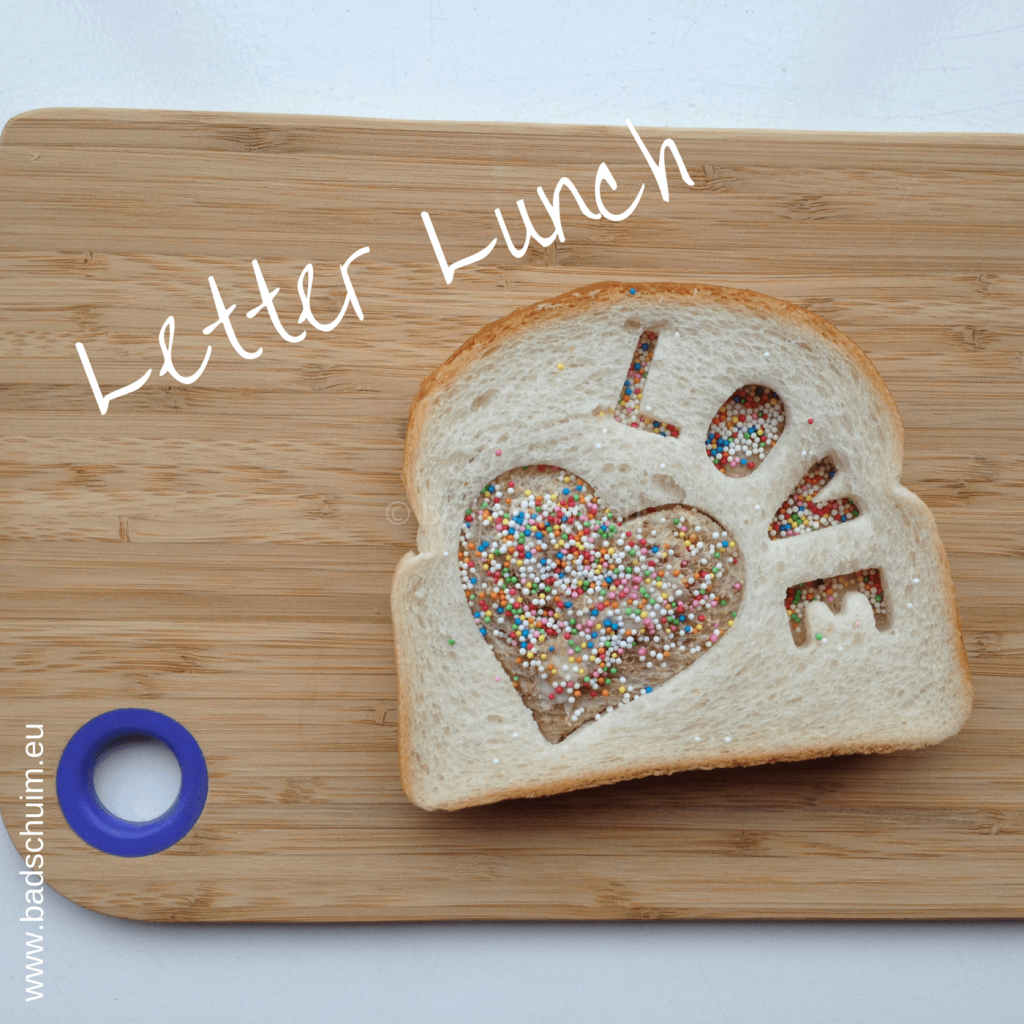 Broodtrommel tips wk 4 - Letter Lucnh 01 I gemaakt door het creatief lifestyle blog Badschuim