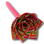 Washi tape bloem op een pen!