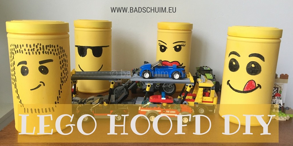 LEGO FUN hoofd DIY I stappenplan gemaakt door het creatief lifetstyle blog Badschuim