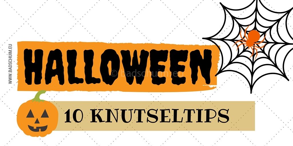 Knutselen Halloween - 10 knutseltips I te vinden op het creatief lifestyle blog Badschuim