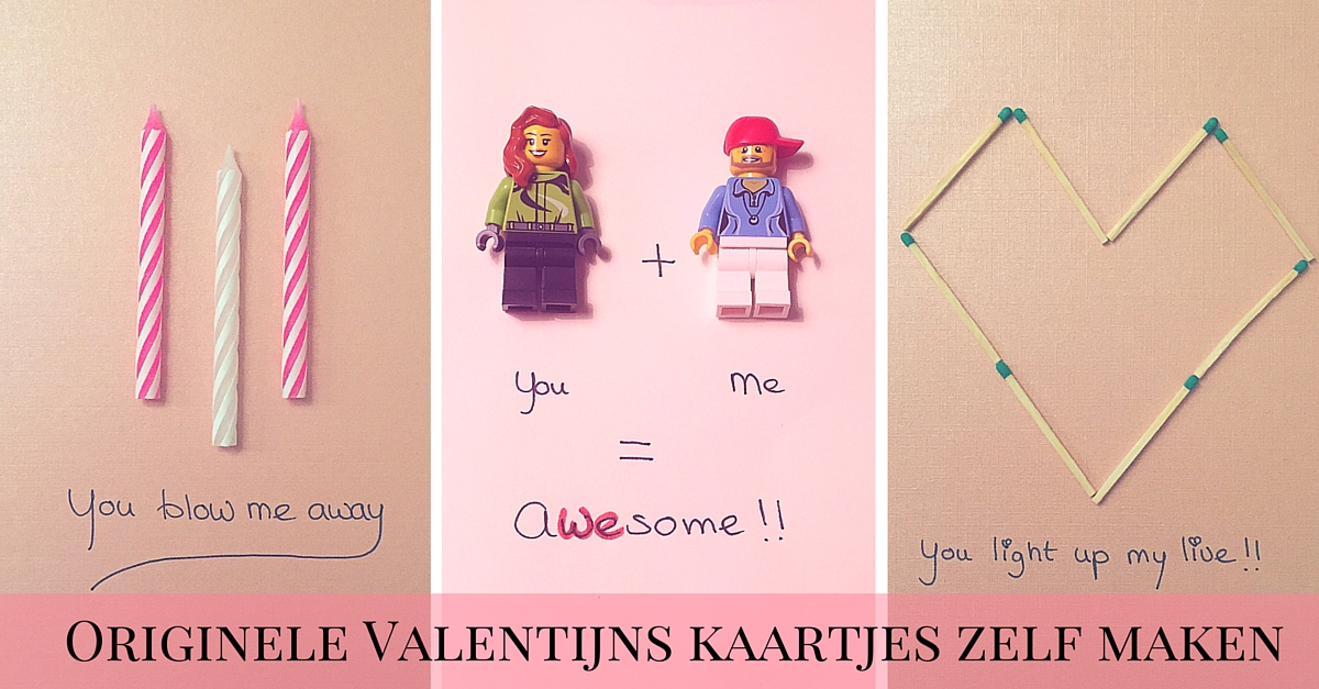 valentijns kaartjes zelf maken - te vinden op het creatief lifestyle blog www.badschuim.eu