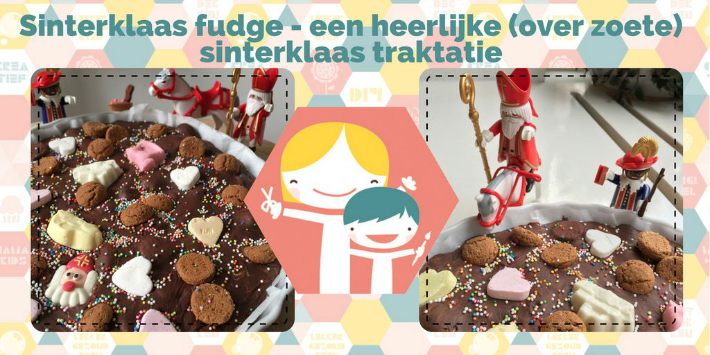 Sinterklaas fudge - sinterklaas traktatie