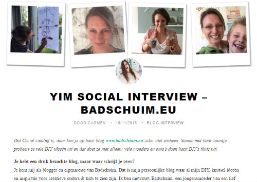 In de media Badschuim YIM Social - 2016-11-15