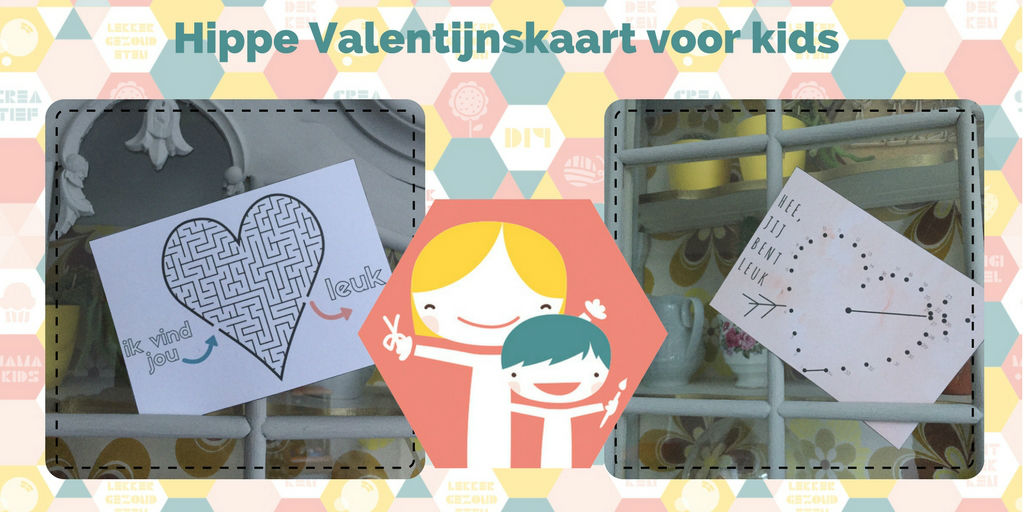 Leuke valentijnskaart voor kinderen - knutselen voor Valentijn