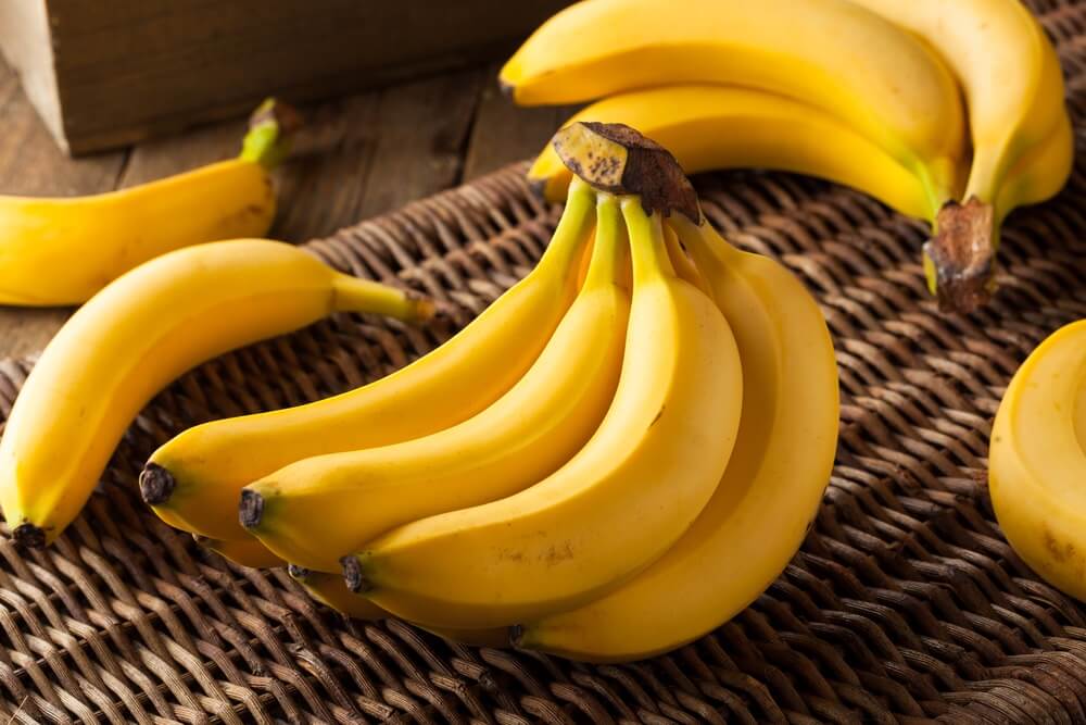 Houd bananen aan een tros