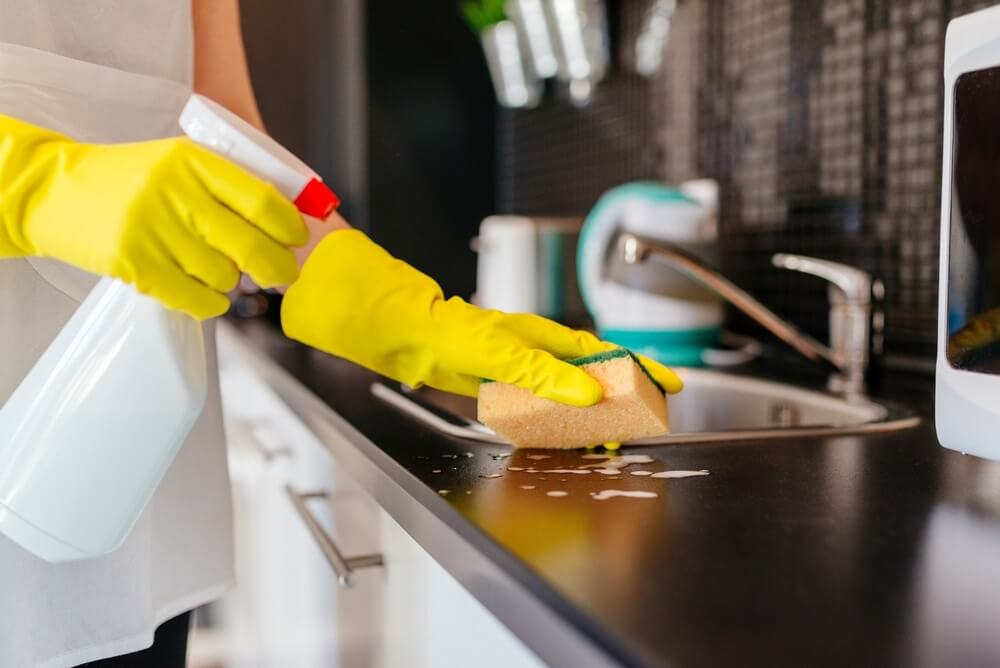 Zorg voor een schone keuken